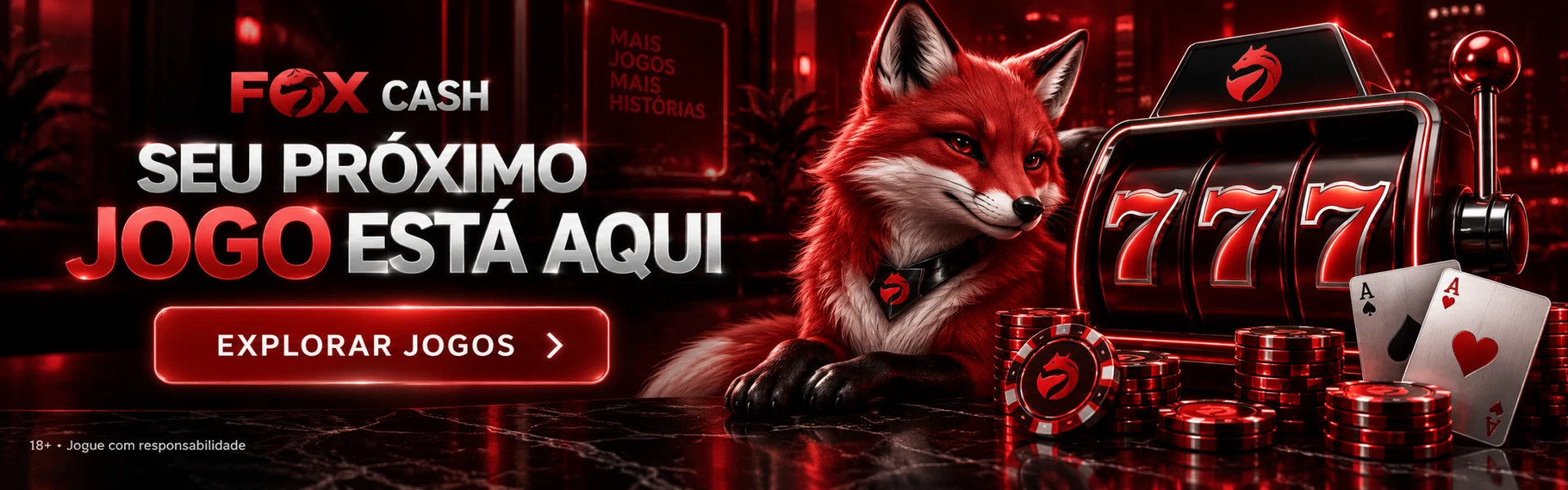 FOX CASH — Explore os jogos