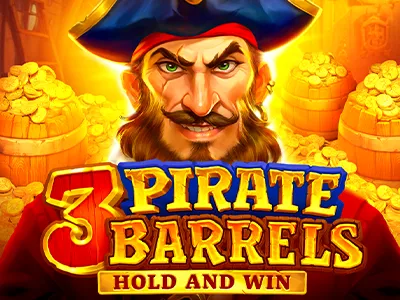 3 Pirate Barrels: Hold and Win
